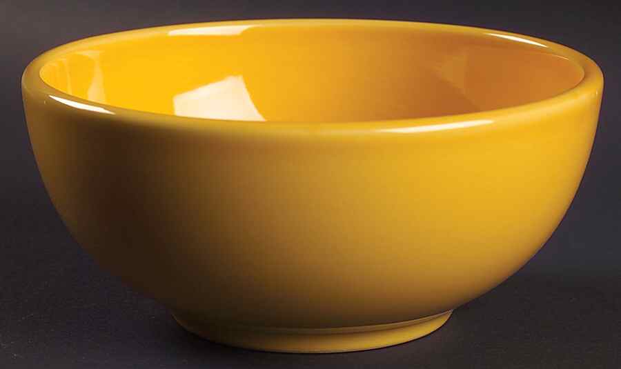 Escapade Yellow Soup/Cereal Bowl by Gibson Designs-1