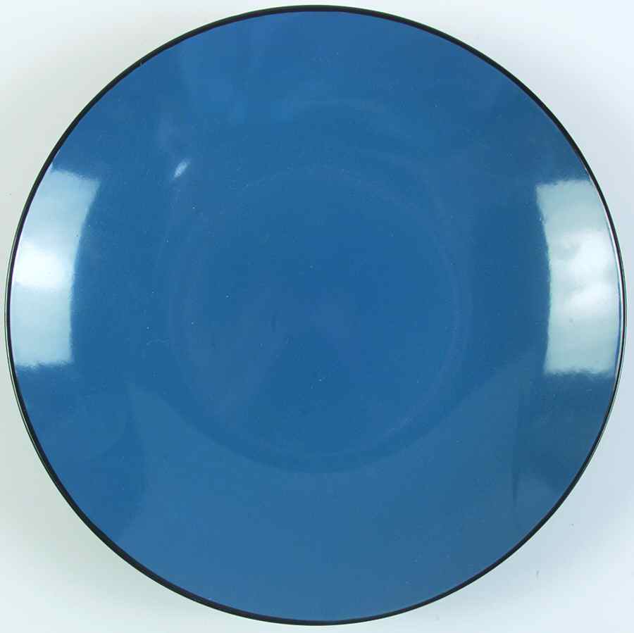 Centra Blue Dinner Plate by Gibson Designs-1