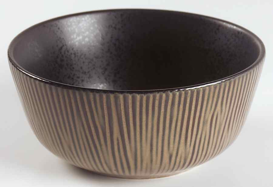 South Seas Brown Soup/Cereal Bowl by Gibson Designs-1