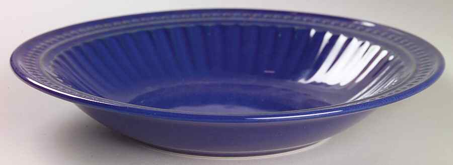 Regent Park Blue Soup/Cereal Bowl by Gibson Designs-1
