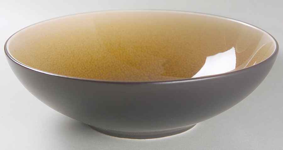 Luminaire Honey (Brown) Soup/Cereal Bowl by Gibson Designs-1