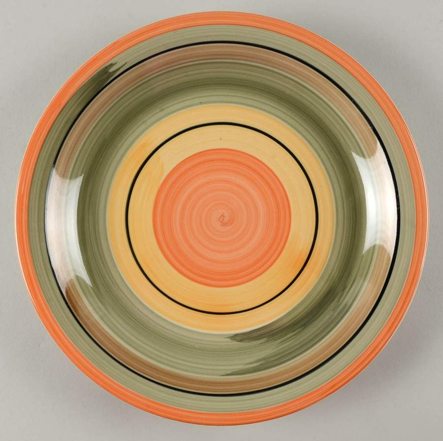 Pallet Stripe Dinner Plate by Gibson Designs-1