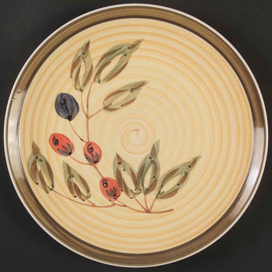 Roman Olive Dinner Plate by Gibson Designs-1