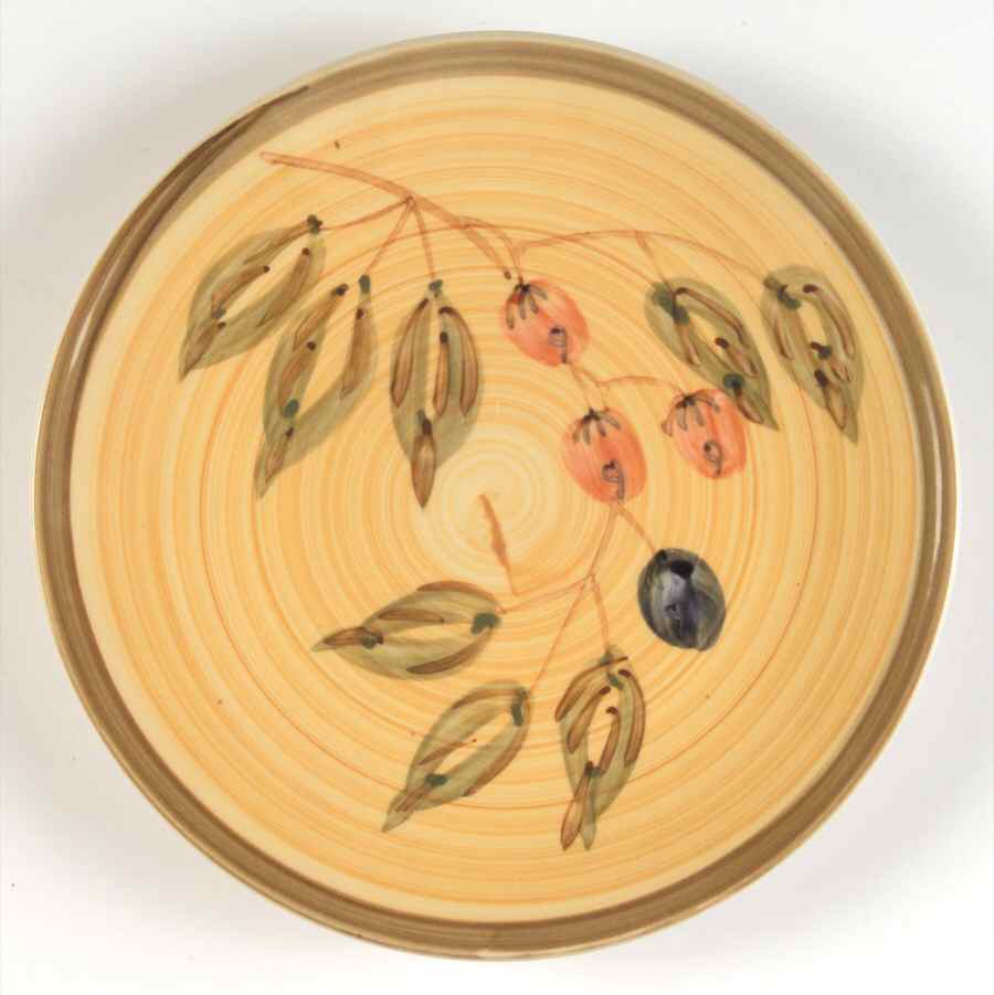 Roman Olive Salad/Dessert Plate by Gibson Designs-1