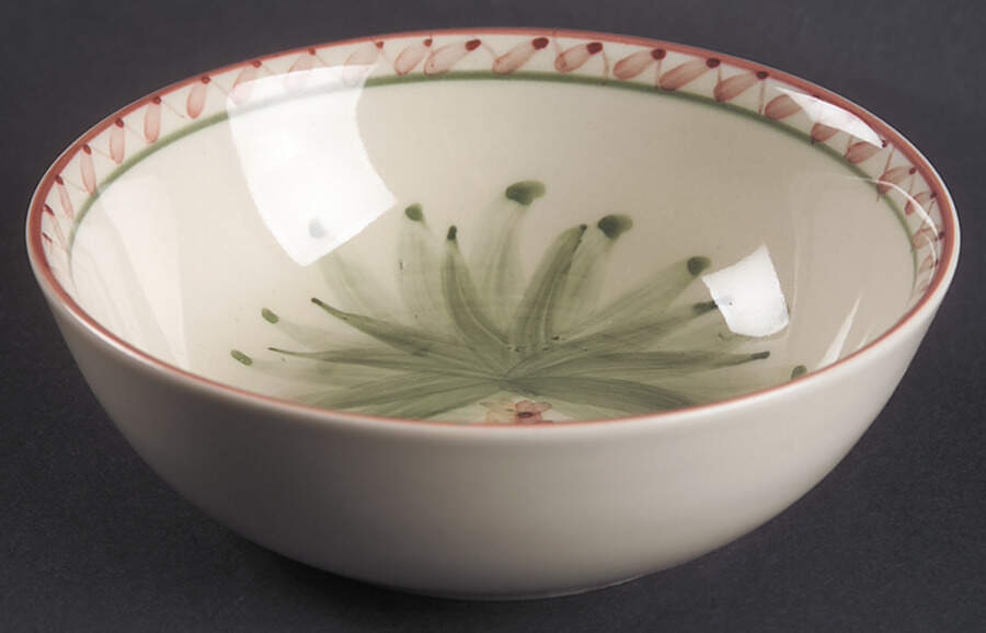 Oasis Palm Soup/Cereal Bowl by Gibson Designs-1
