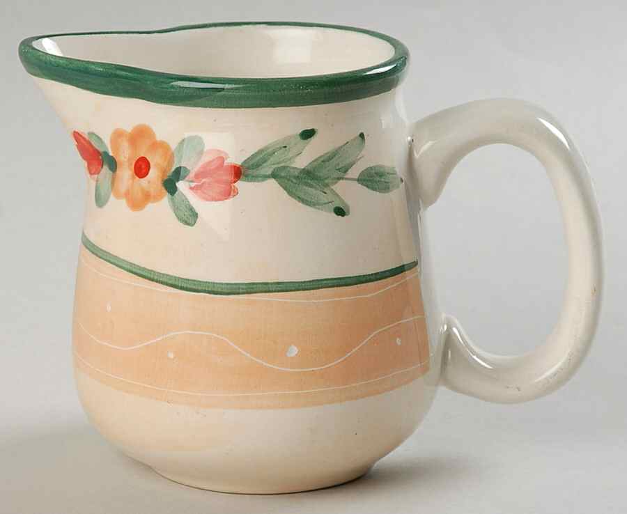 Floral Terrace Creamer by Gibson Designs-1