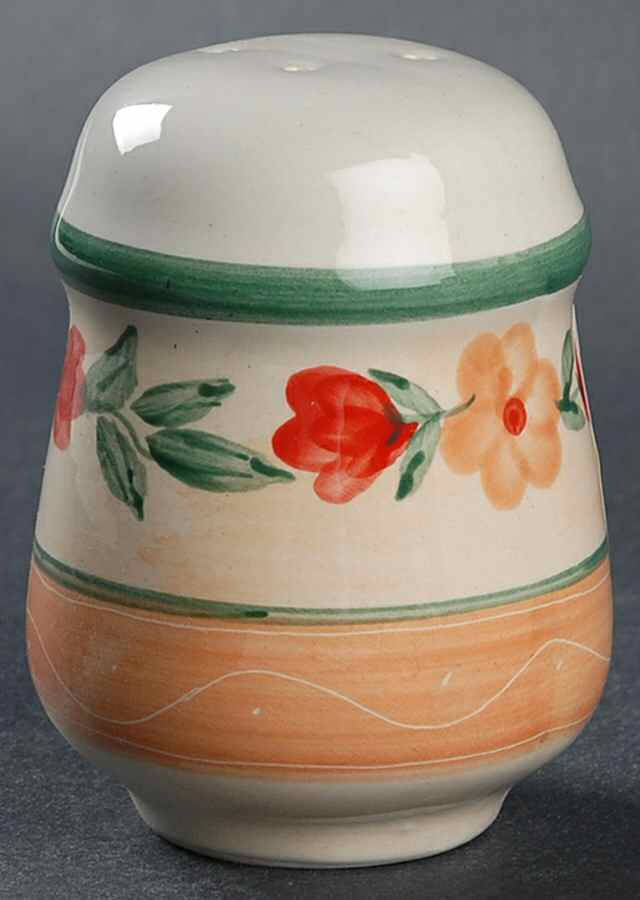Floral Terrace Salt Shaker by Gibson Designs-1