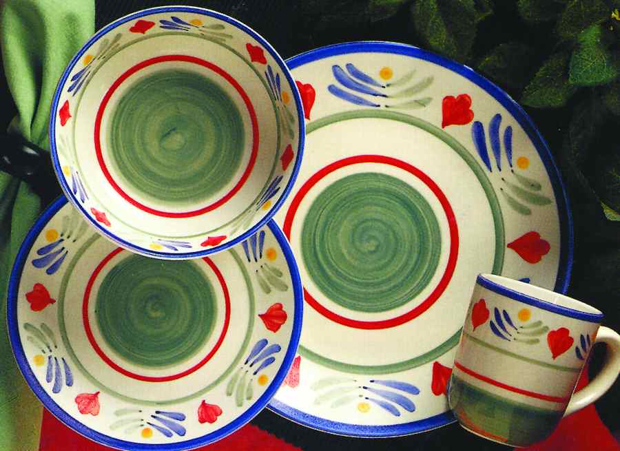 Elena Dinner Plate by Gibson Designs-1
