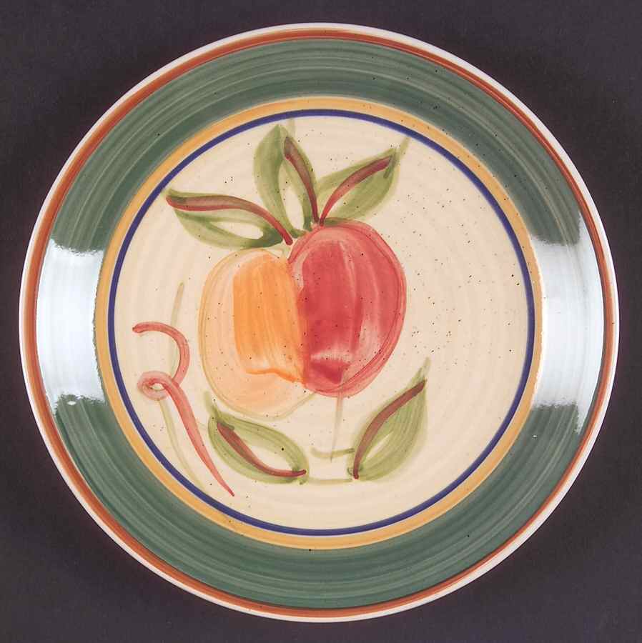 Apple Harvest Salad/Dessert Plate by Gibson Designs-1