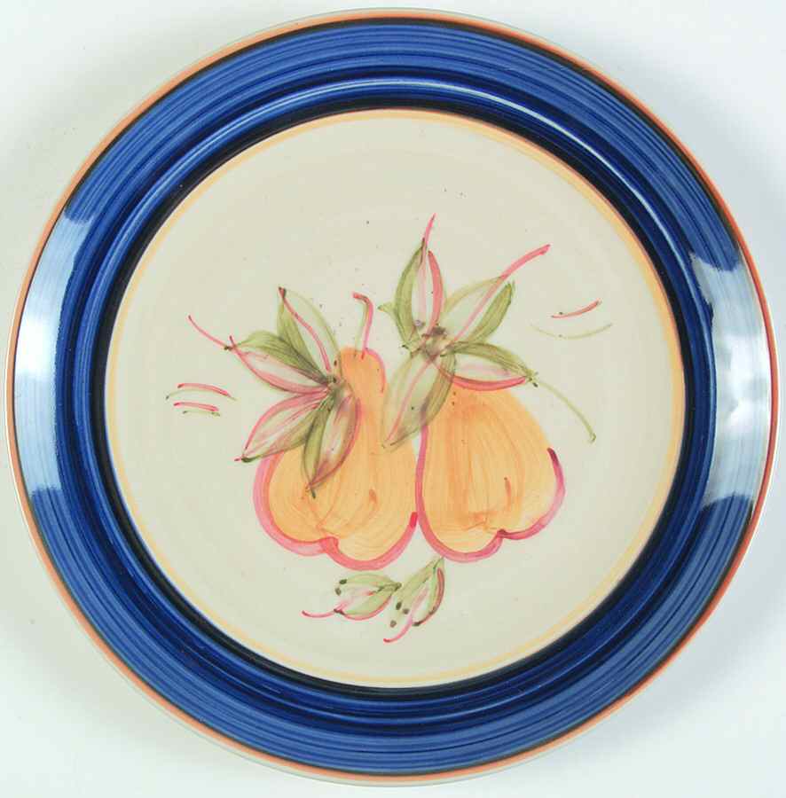 Pear Vista Dinner Plate by Gibson Designs-1