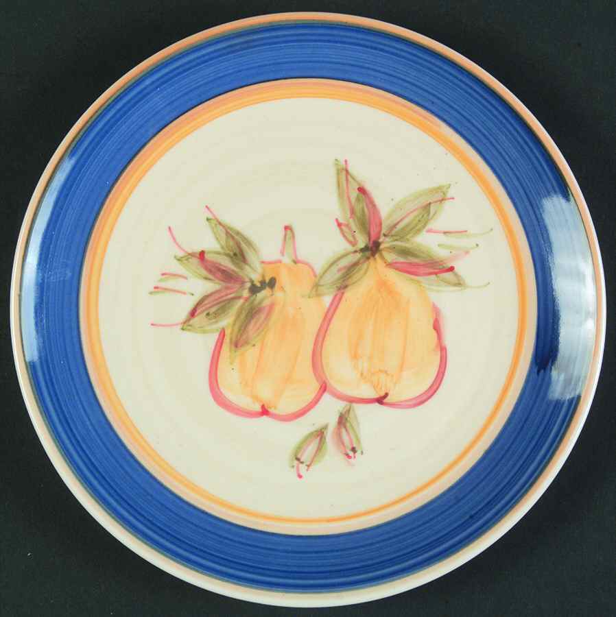 Pear Vista Salad/Dessert Plate by Gibson Designs-1