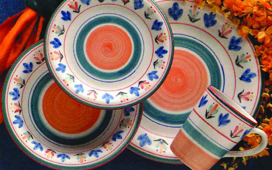 Alissa Dinner Plate by Gibson Designs-1