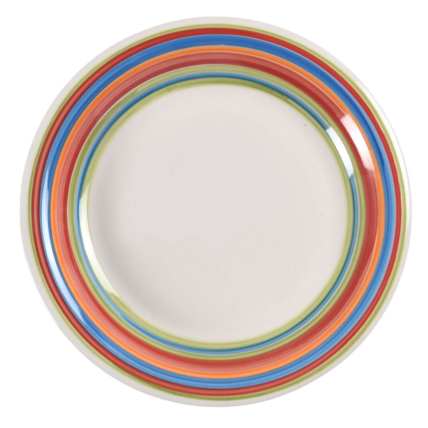 Color Jazz Salad/Dessert Plate by Gibson Designs-1