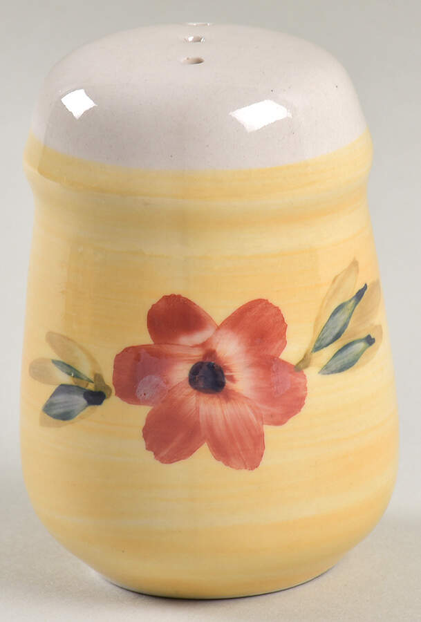 Good Morning-Tan (Handpainted) Salt Shaker by Gibson Designs-1