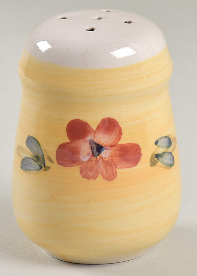 Good Morning-Tan (Handpainted) Pepper Shaker by Gibson Designs-1