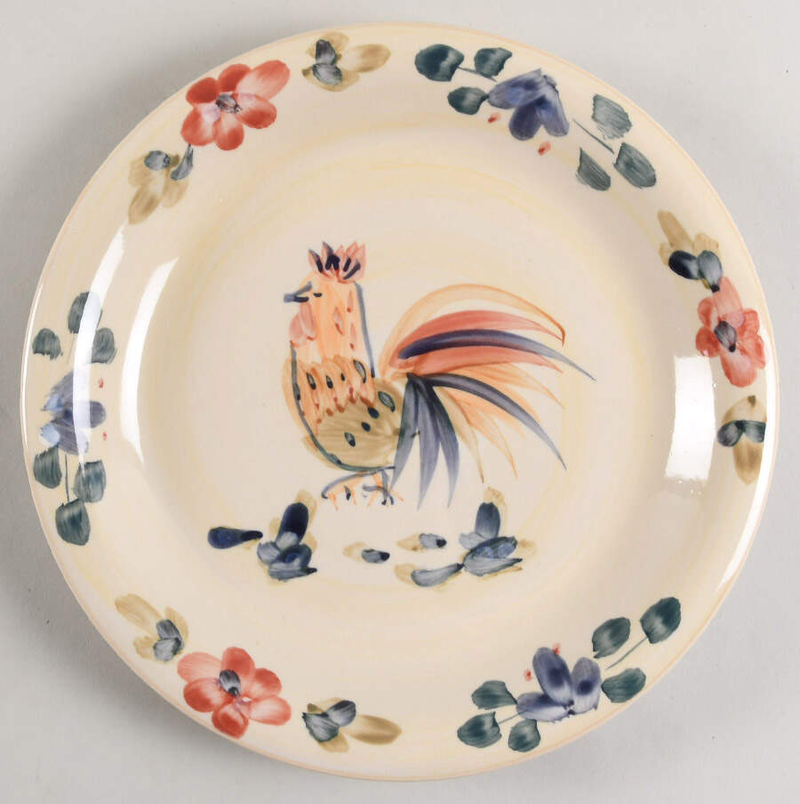 Good Morning-Tan (Handpainted) Dinner Plate by Gibson Designs-1
