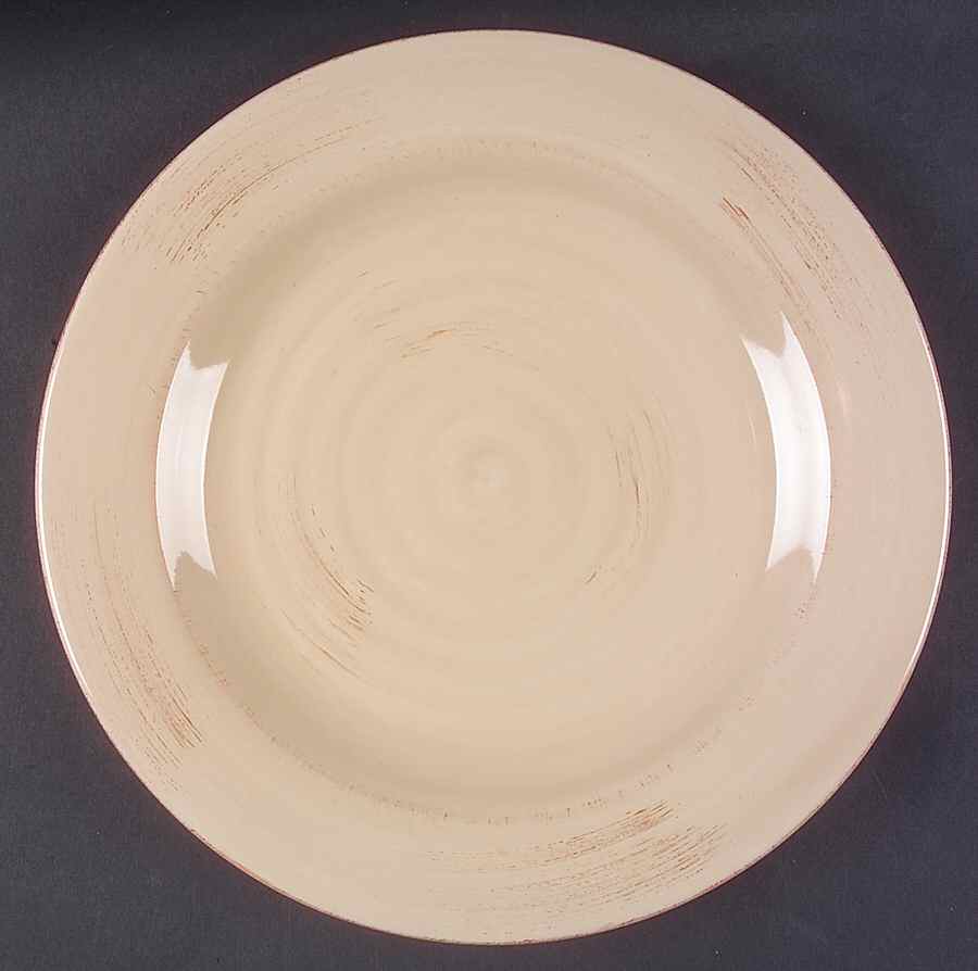 Sangria Shades Oatmeal Dinner Plate by Gibson Designs-1