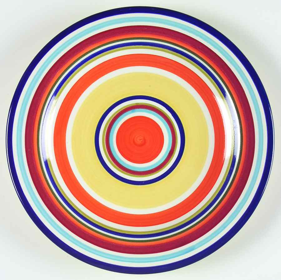 Circularity Dinner Plate by Gibson Designs-1