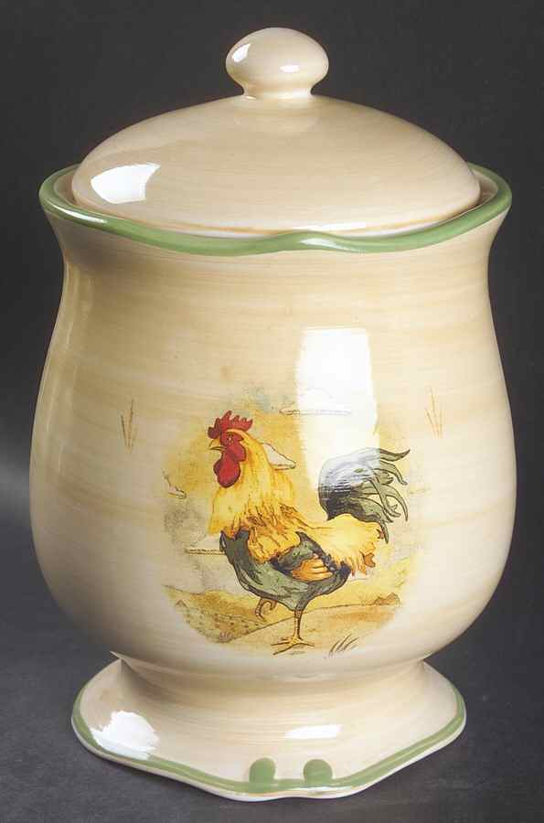 Royal Rooster Large Canister & Lid by Gibson Designs-1