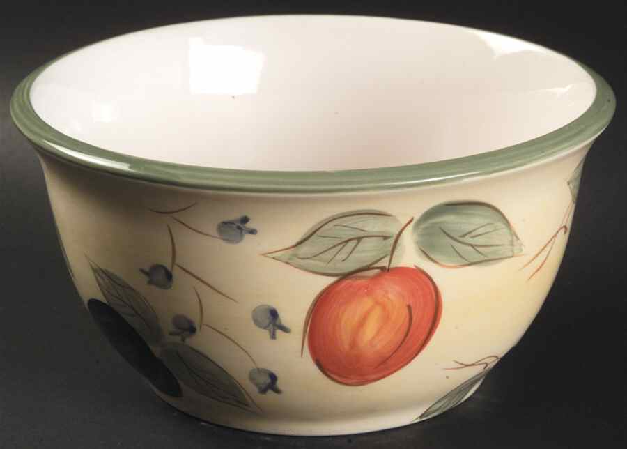 Cornucopia Fruits 7" Nested Mixing Bowl by Gibson Designs-1