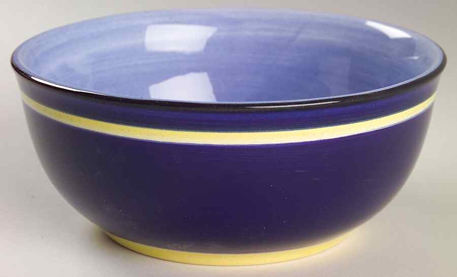 Aspire Blue Soup/Cereal Bowl by Gibson Designs-1