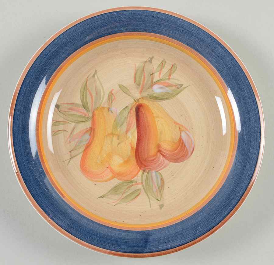 Antique Pear Salad/Dessert Plate by Gibson Designs-1