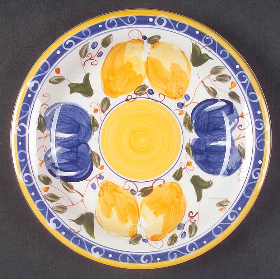 Verona Cafe Salad/Dessert Plate by Gibson Designs-1