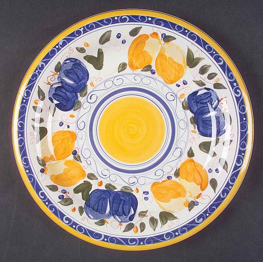 Verona Cafe Dinner Plate by Gibson Designs-1
