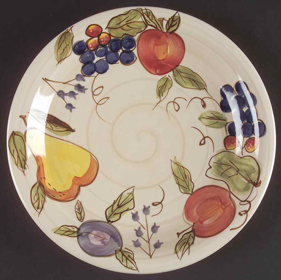 Sevilla Fruit Dinner Plate by Gibson Designs-1