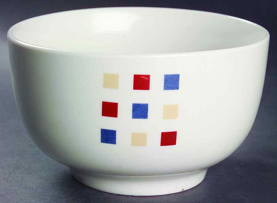 Sensations Block Soup/Cereal Bowl by Gibson Designs-1