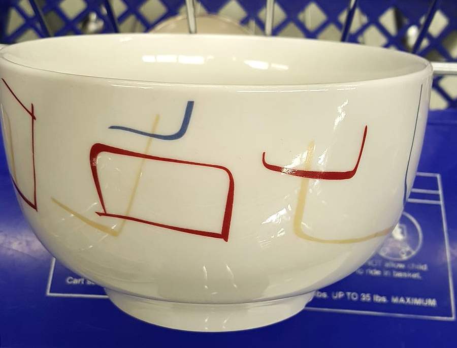 Sensations Cube Soup/Cereal Bowl by Gibson Designs-1
