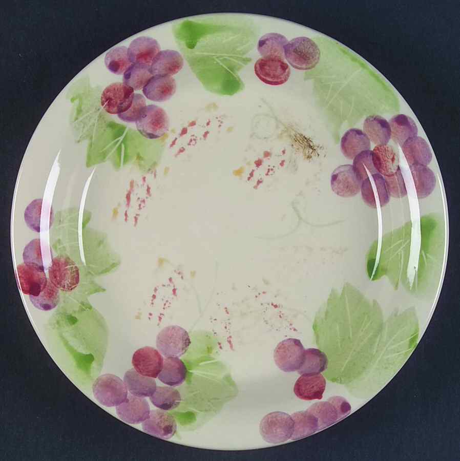 Bellavino Salad/Dessert Plate by Gibson Designs-1