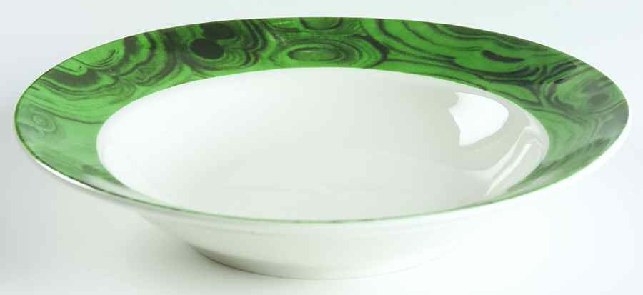 Malachite (No Trim) Soup/Cereal Bowl by Gabbay-1