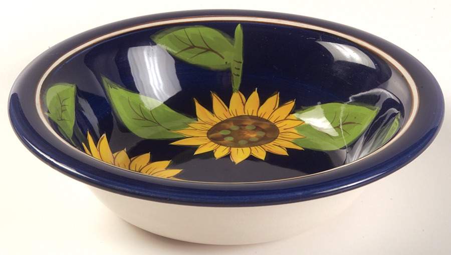 Sunflower Grace Soup/Cereal Bowl by Gibson Designs-1
