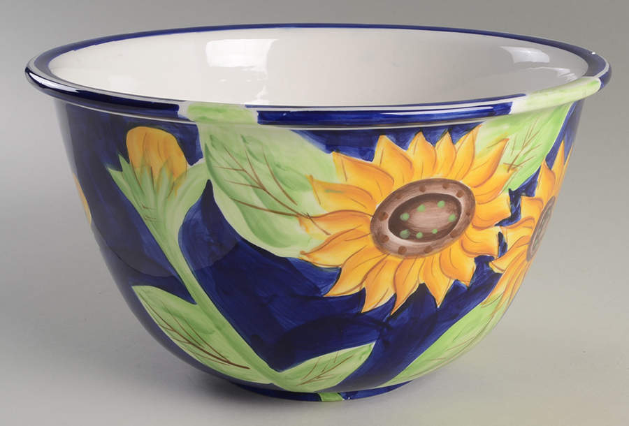 Sunflower Grace 11" Mixing Bowl by Gibson Designs-1