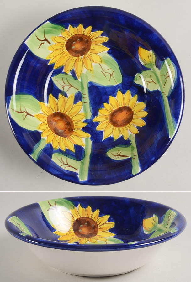Sunflower Grace Soup/Cereal Bowl by Gibson Designs-1