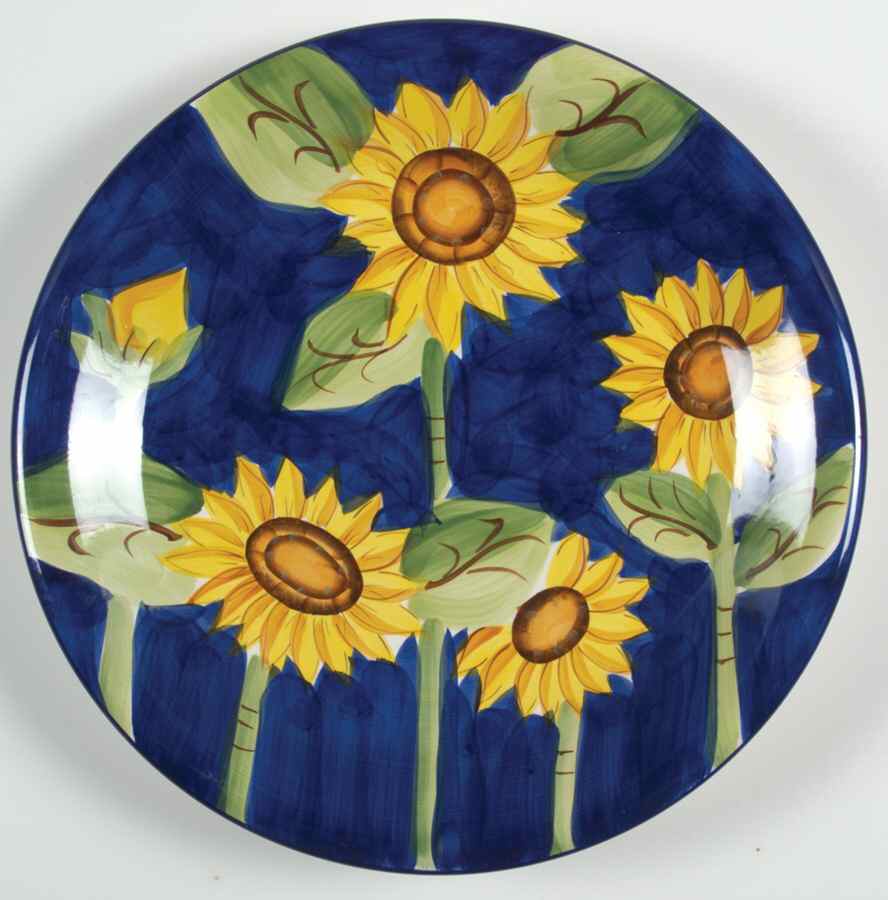 Sunflower Grace Dinner Plate by Gibson Designs-1