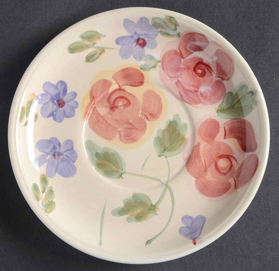 Angel Rose Saucer by Gibson Designs-1