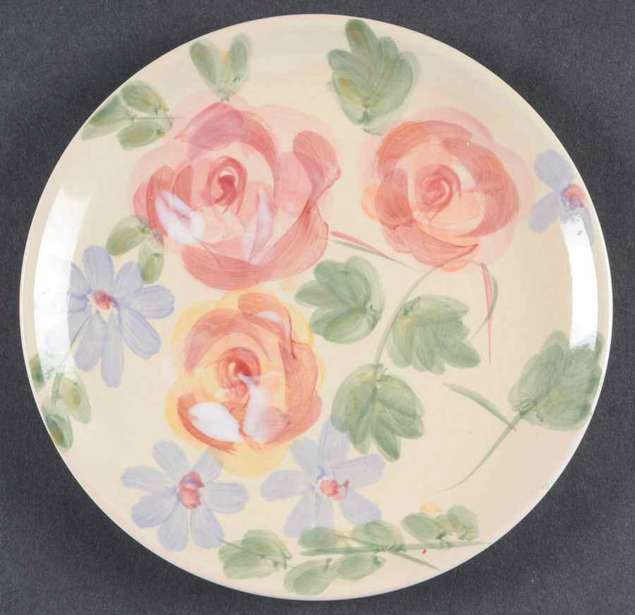 Angel Rose Bread & Butter Plate by Gibson Designs-1