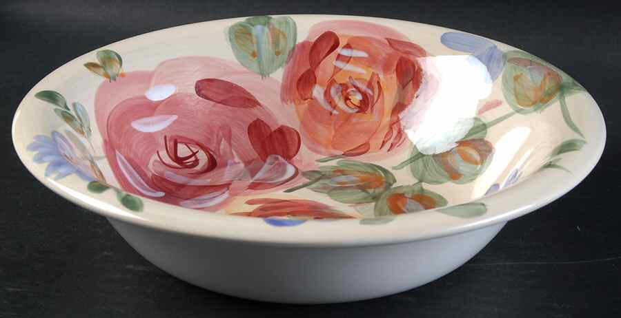Angel Rose Coupe Soup Bowl by Gibson Designs-1