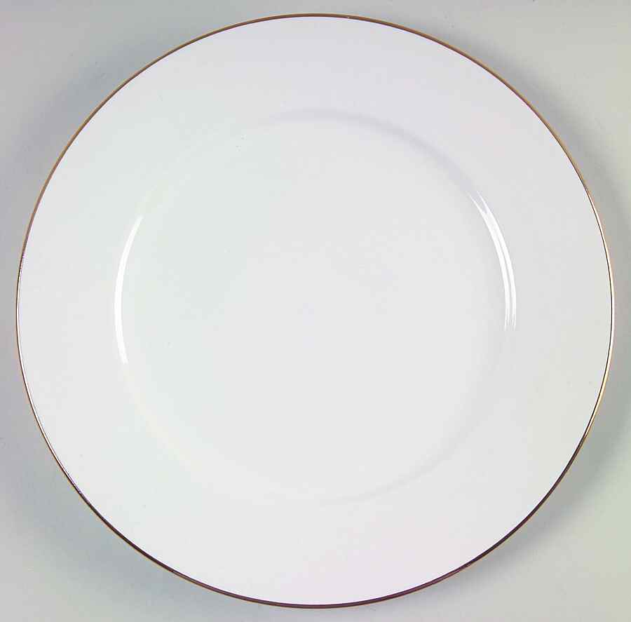 Chateau Gold Dinner Plate by Gibson Designs-1