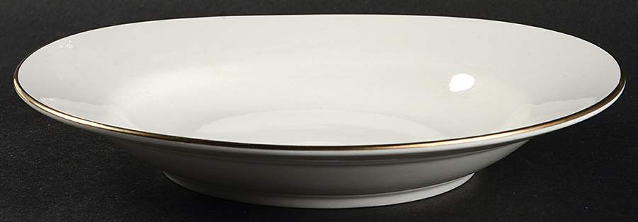 Chateau Gold Rim Soup Bowl by Gibson Designs-1