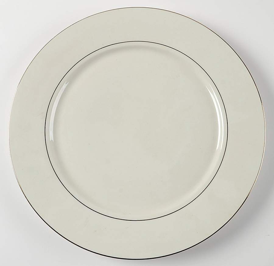 Chateau Gold 12" Chop Plate (Round Platter) by Gibson Designs-1