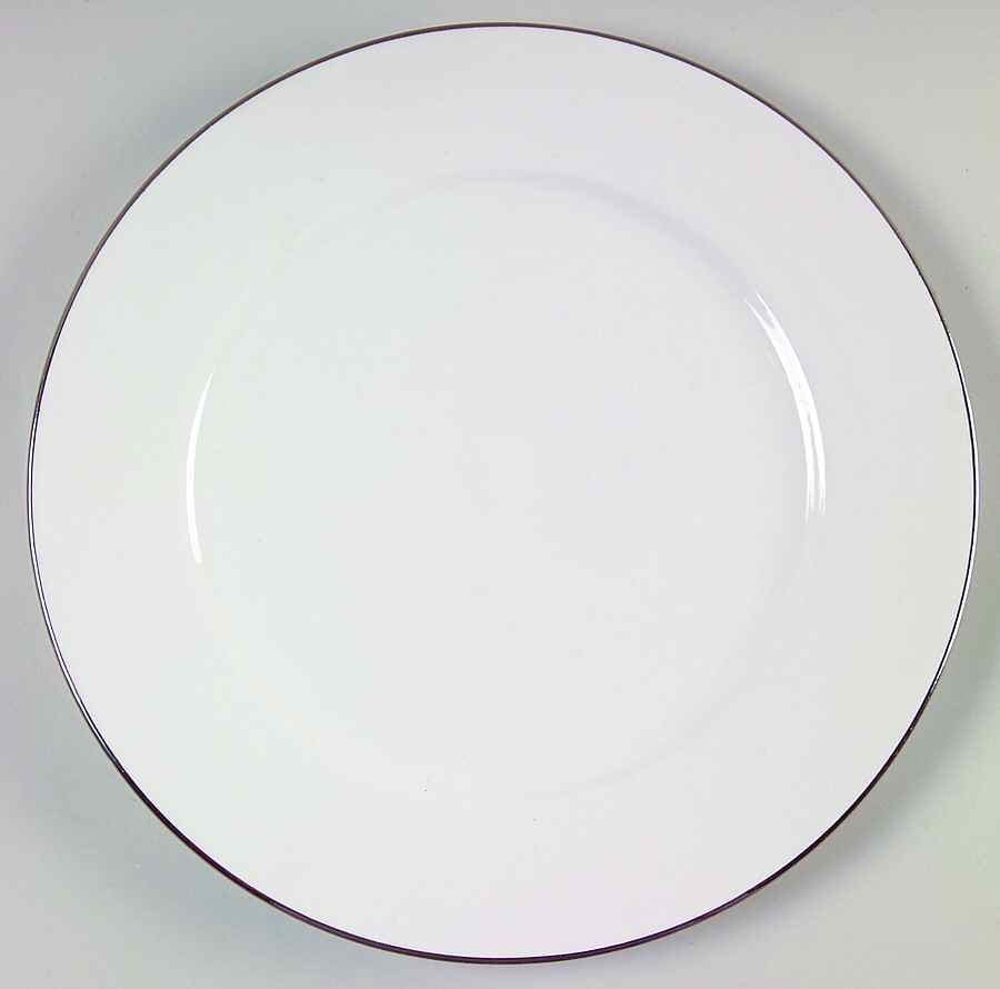 Chateau Platinum Dinner Plate by Gibson Designs-1