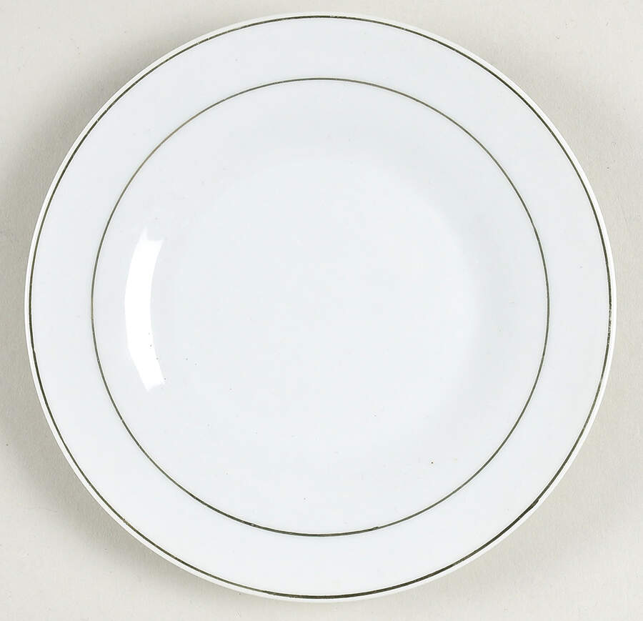 Anniversary Golden Bread & Butter Plate by Gibson Designs-1
