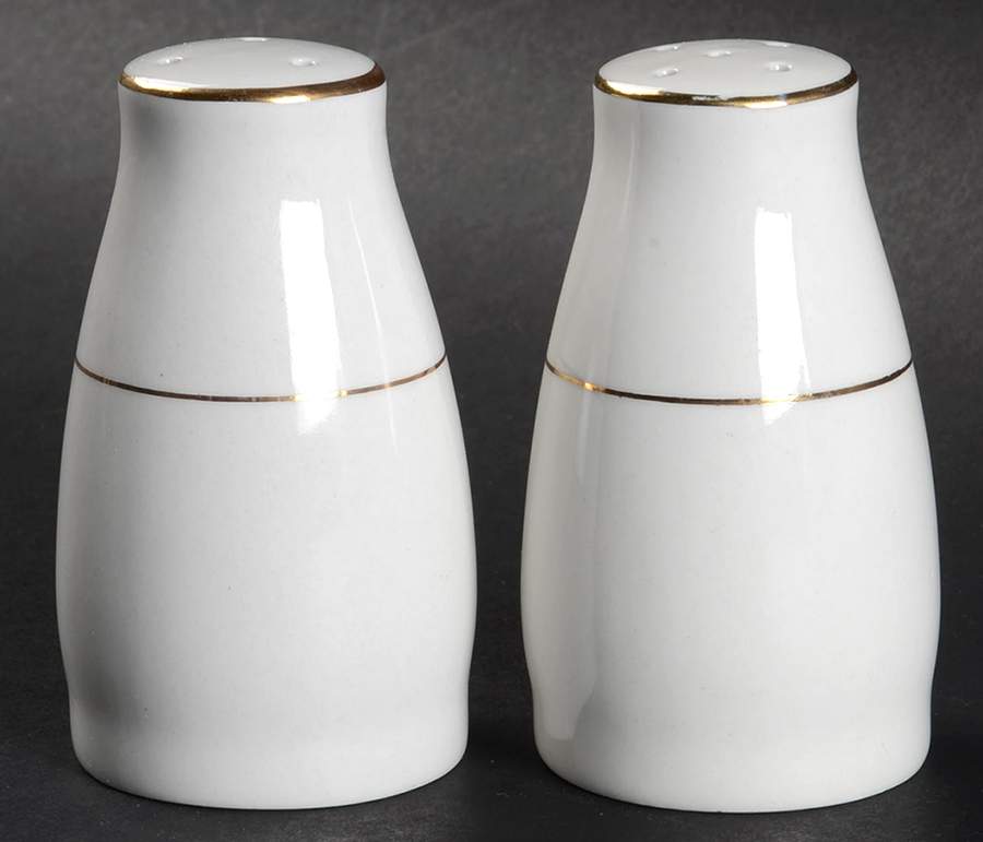 Anniversary Golden Salt & Pepper Set by Gibson Designs-1