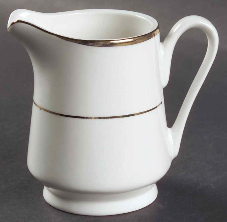 Anniversary Golden Creamer by Gibson Designs-1