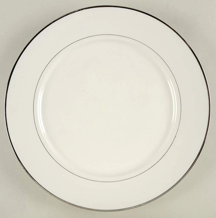 Anniversary Platinum 12" Chop Plate (Round Platter) by Gibson Designs-1