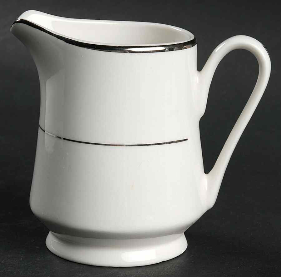 Anniversary Platinum Creamer by Gibson Designs-1