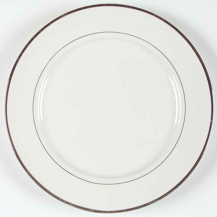Anniversary Platinum Dinner Plate by Gibson Designs-1